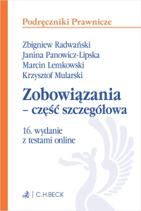 Zobowiązania - część szczegółowa z testami online