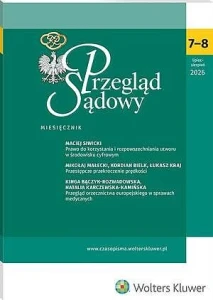 Przegląd Sądowy - Nr 7-8/2026