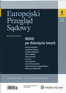 Europejski Przegląd Sądowy - Nr 8/2026 [251]