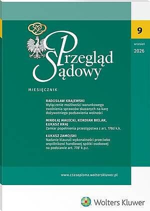 Przegląd Sądowy - Nr 9/2026