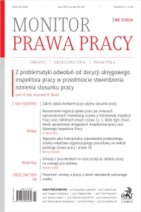 Monitor Prawa Pracy Nr 3/2026