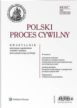 Polski Proces Cywilny - Nr 3/2026