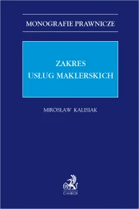 Zakres usług maklerskich
