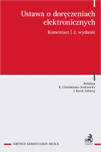 Ustawa o doręczeniach elektronicznych. Komentarz