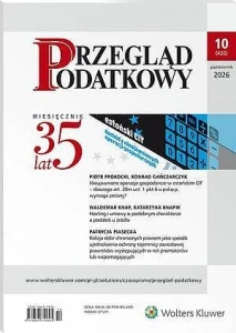 Przegląd Podatkowy - Nr 10/2026 [426]
