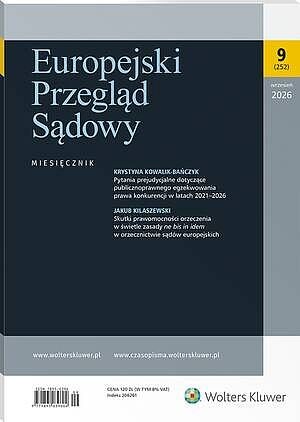 Europejski Przegląd Sądowy - Nr 9/2026 [252]