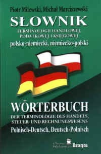 Słownik terminologii handlowej, podatkowej i księgowej polsko-niemiecki, niemiecko-polski