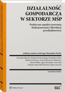 Działalność gospodarcza w sektorze MŚP