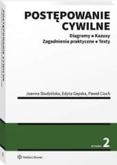 Postępowanie cywilne. Diagramy, kazusy, zagadnienia praktyczne, testy [PRZEDSPRZEDAŻ]